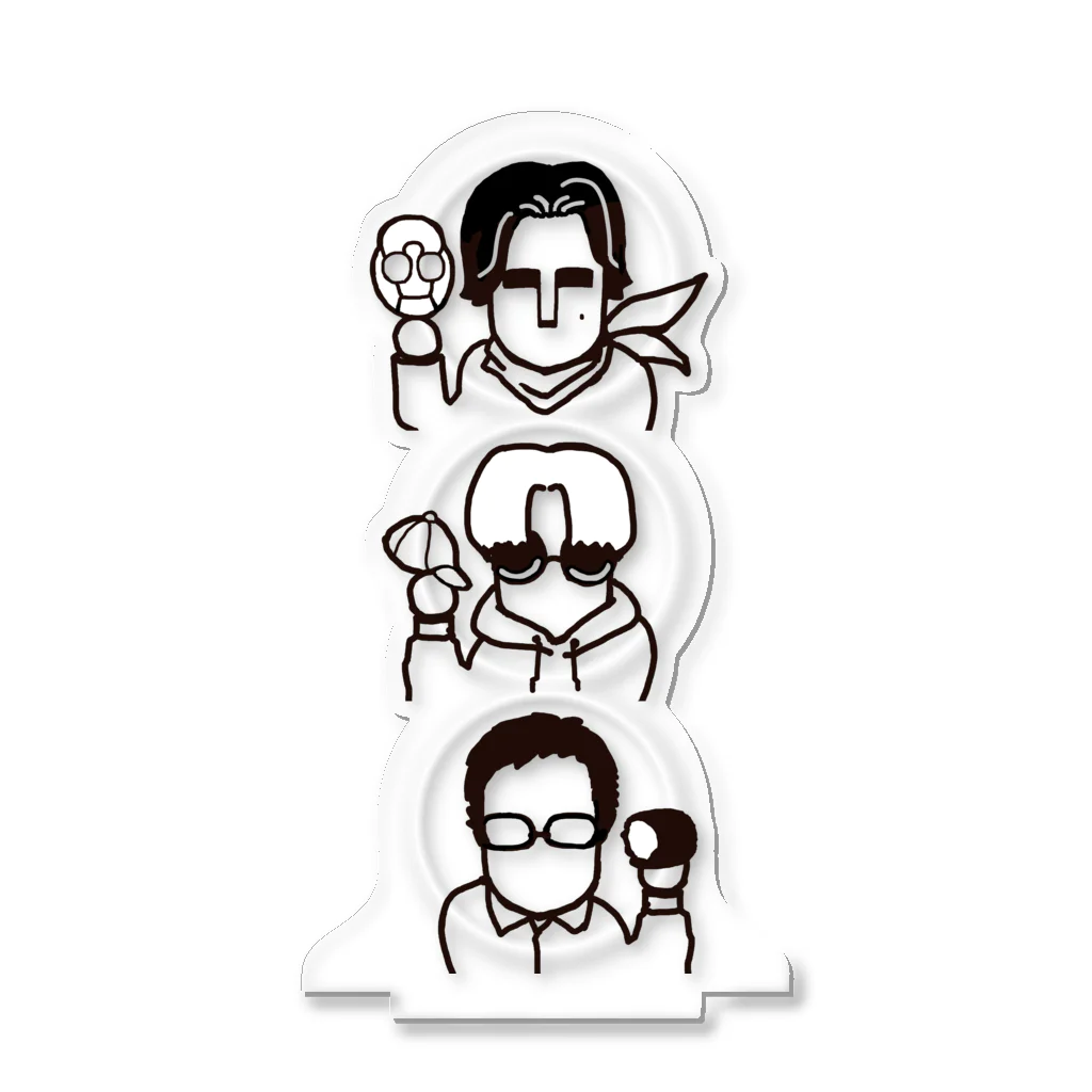 Project One-Sizeの３人の個性だんご Acrylic Stand