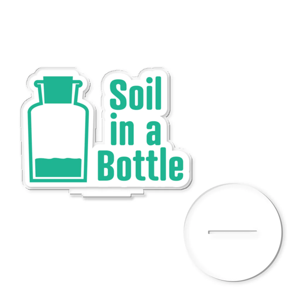 Soil in a BottleのSoil in a Bottle_縁取り アクリルスタンド