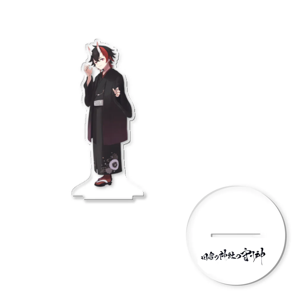 田舎の神社の守り神のかみの立ち絵ぐっず Acrylic Stand