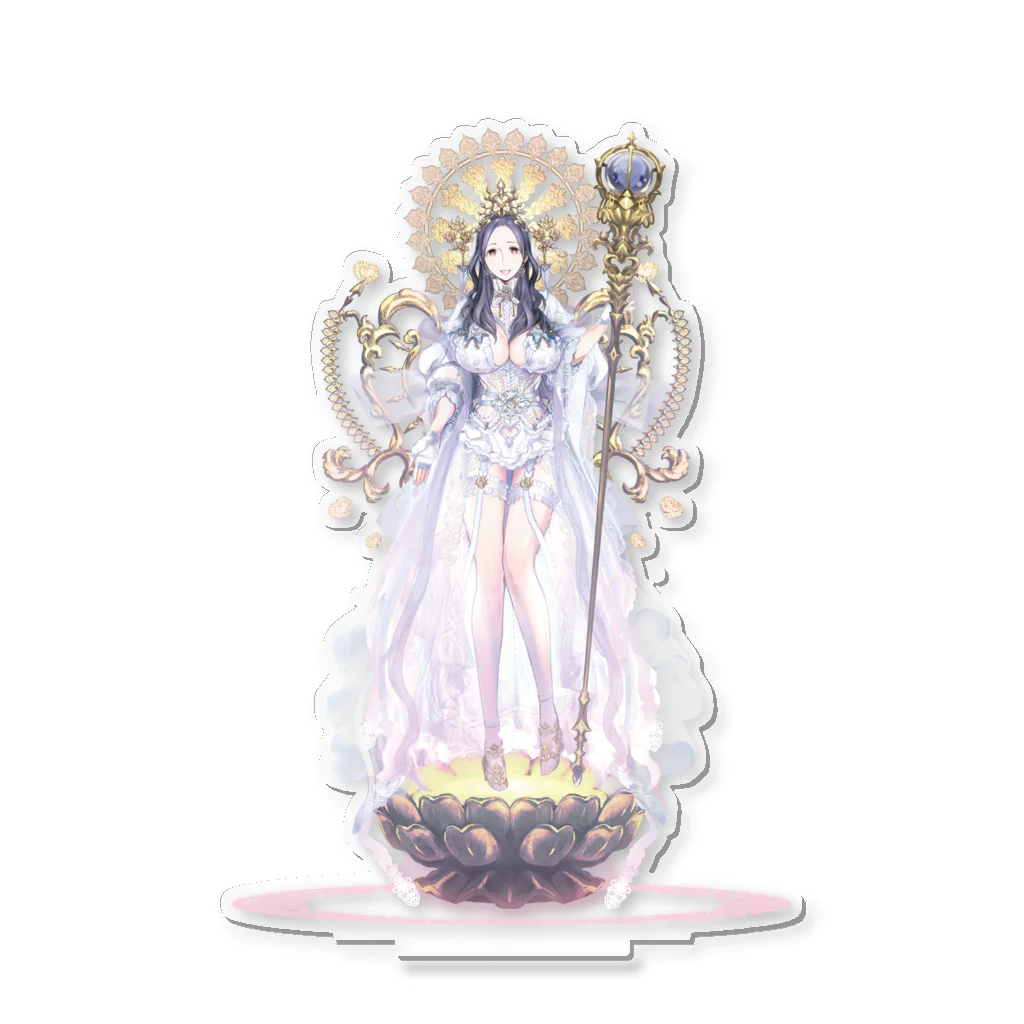 白文庫の【佛刀舎公式】fzwrAym師「吉祥天」 Acrylic Stand