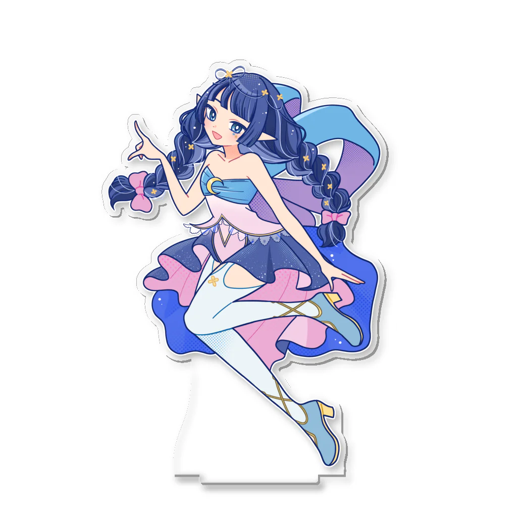 blue moon Goods Storeの３th Anniversary アクリルグッズ 月玖藍 Acrylic Stand