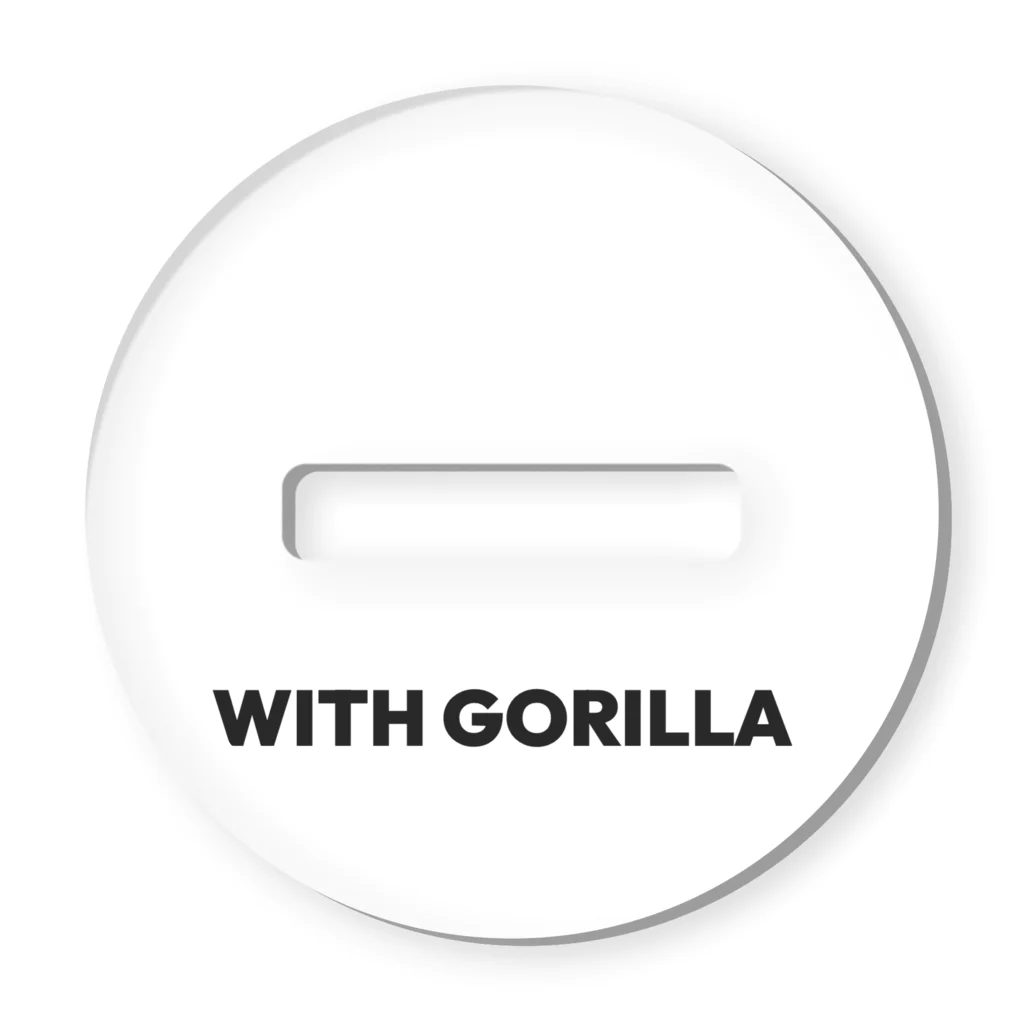 with Gorillaのwith Gorilla アクリルスタンド Acrylic Stand