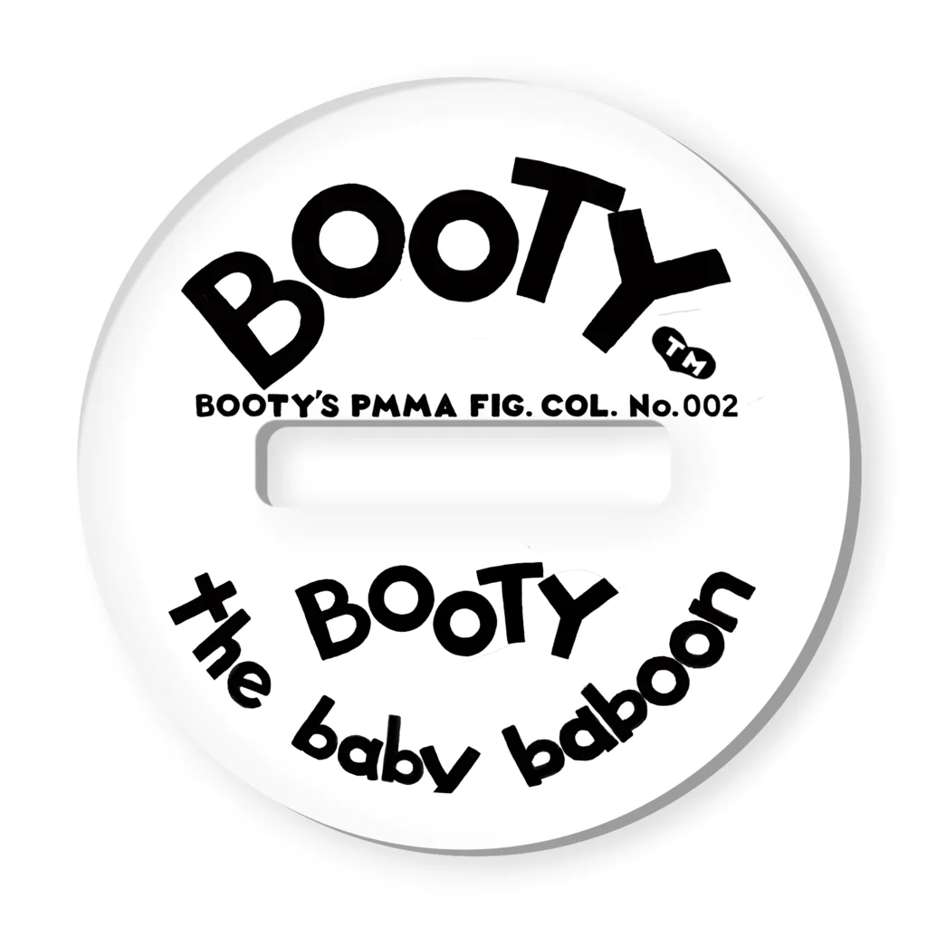 Booty’s BoothのBOOTY'S PMMA FIG.COL. No.002  Up High BOOTY Acrylic Stand