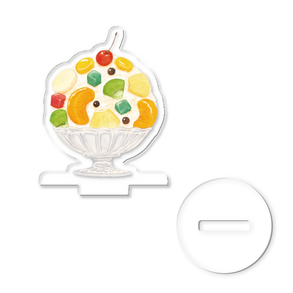 Miho MATSUNO online storeのYummy fruit shaved ice Acrylic Stand