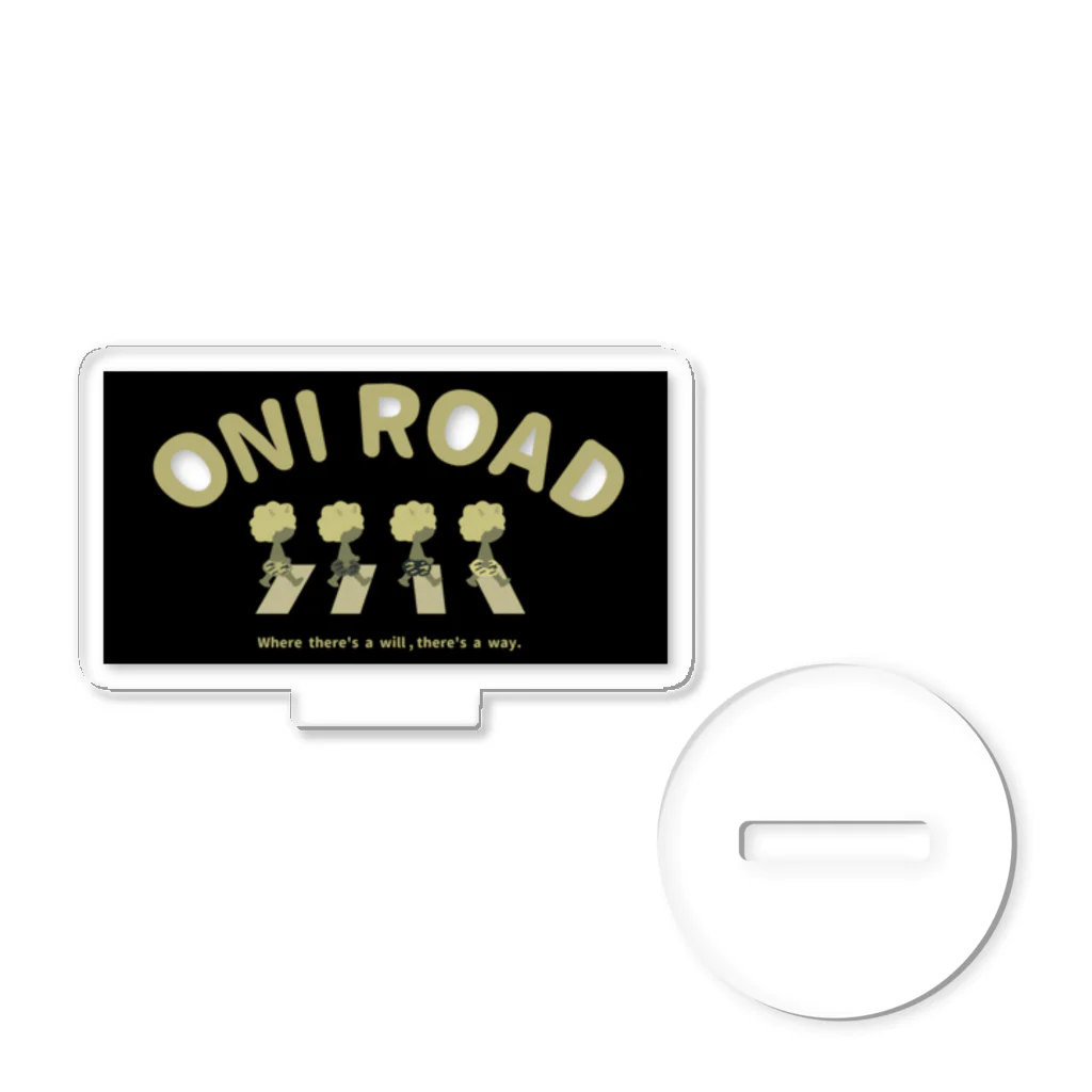 ari designのONI ROAD アクリルスタンド