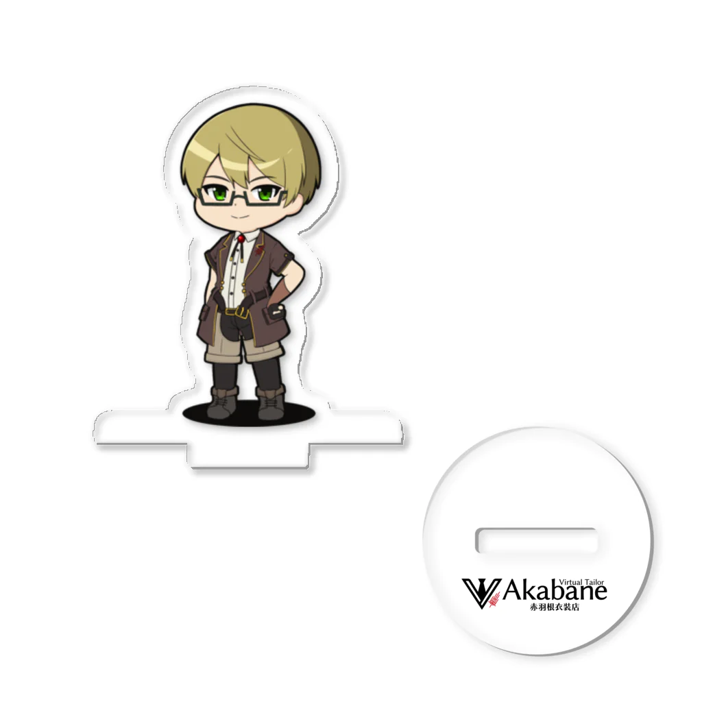 赤羽根衣装店のデフォルメ赤羽根 Acrylic Stand