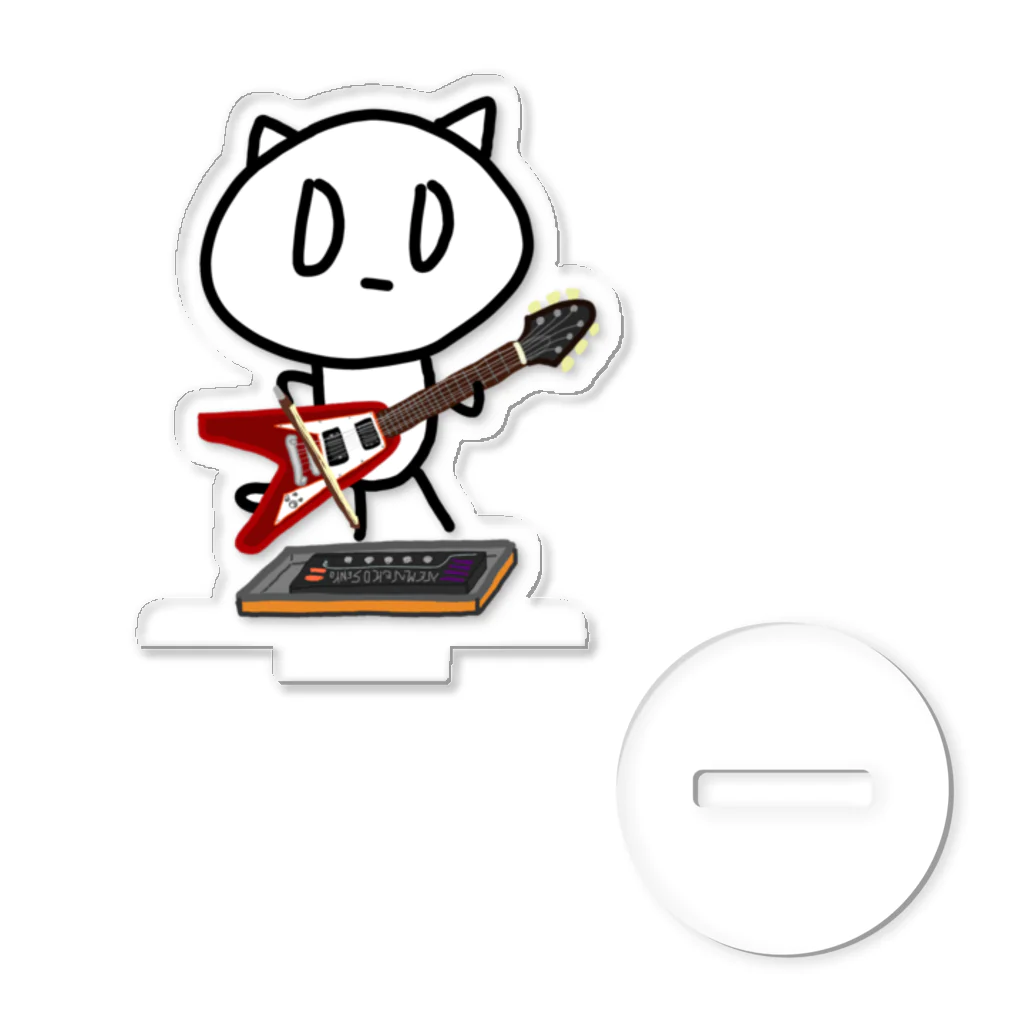 ねむねこのねむねこフライングV ボード有 Acrylic Stand