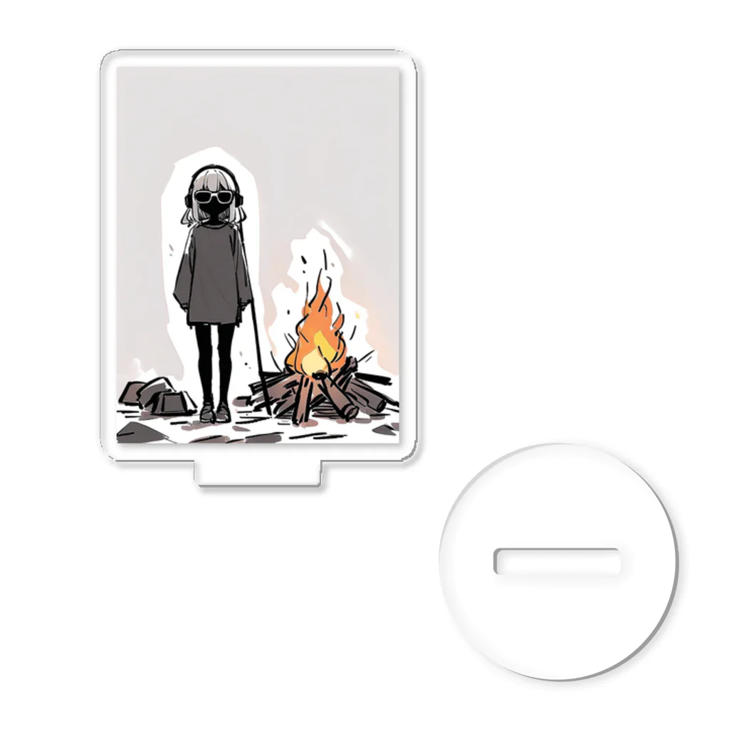 owl's shopのBonfire lit Acrylic Stand