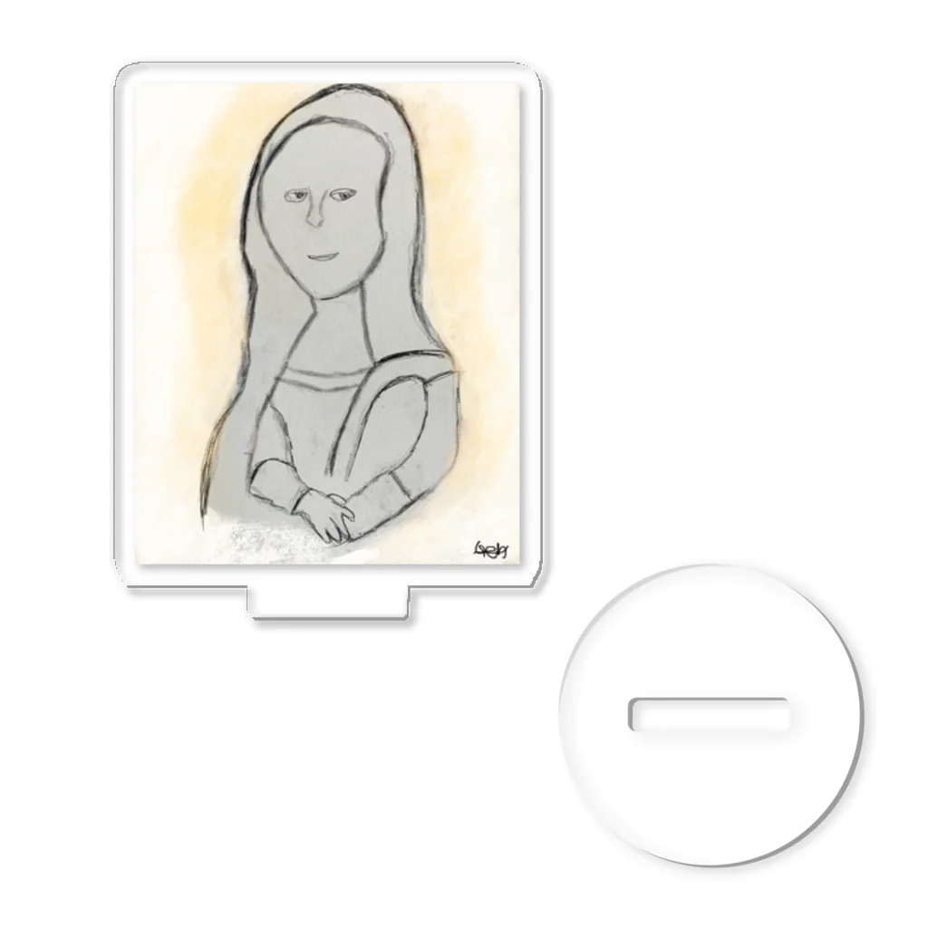 Genart0717のMonna Lisa Acrylic Stand