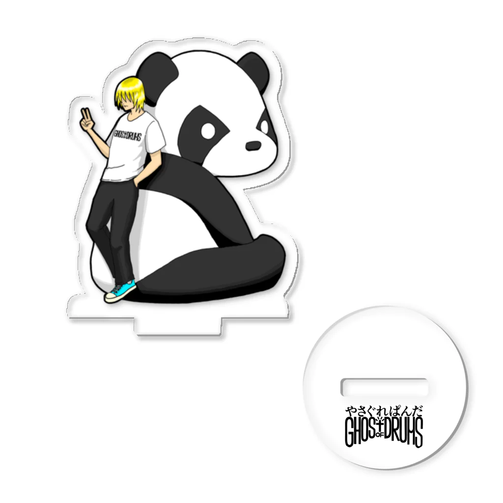 GHOSTOFDRUMSのPANDA STAND Acrylic Stand