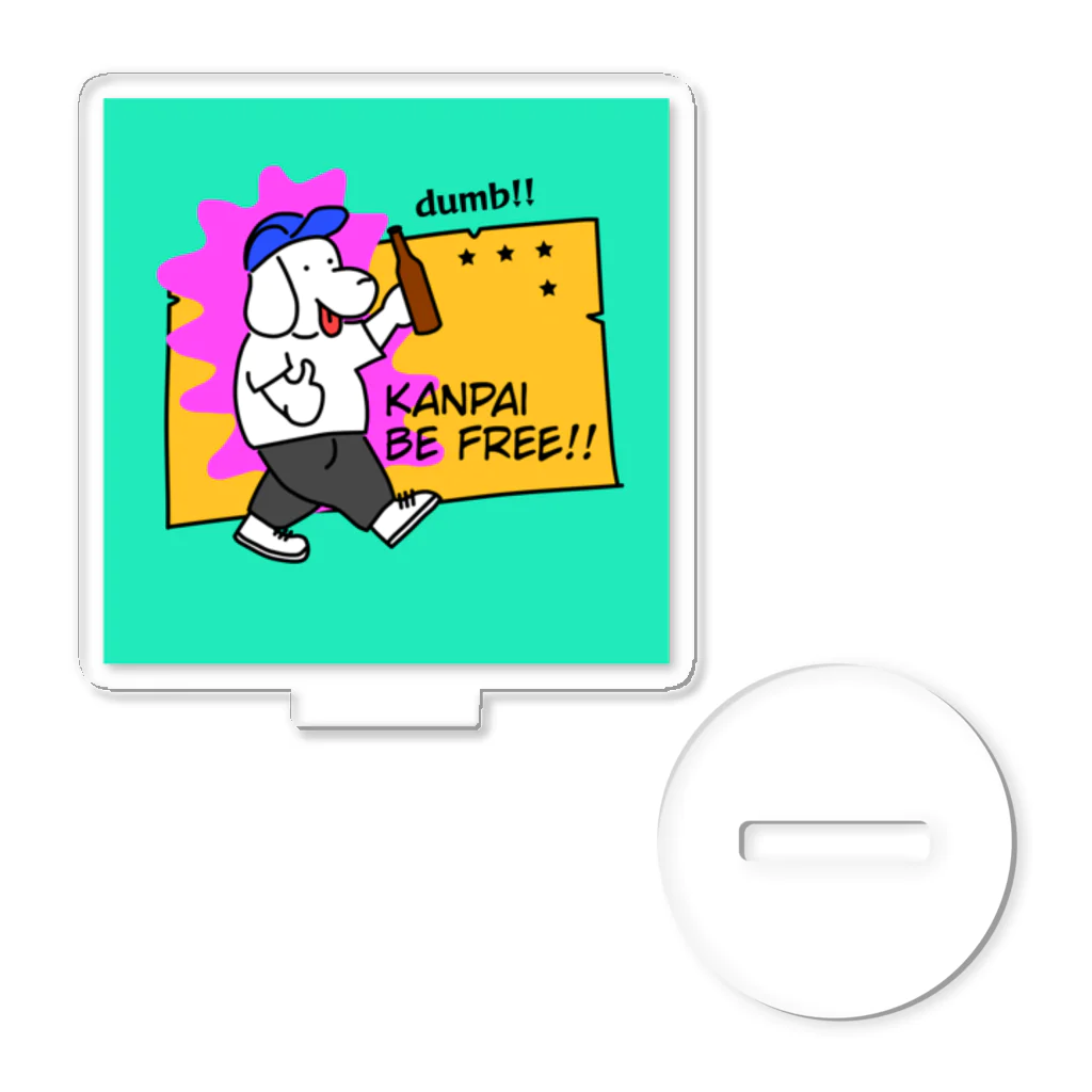 NaokicksのKANPAI BE FREE Acrylic Stand