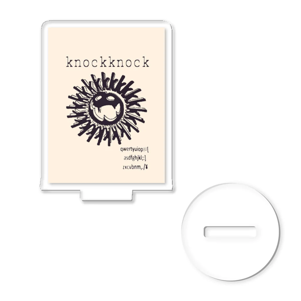 BAMBINERDSのknock knock Acrylic Stand