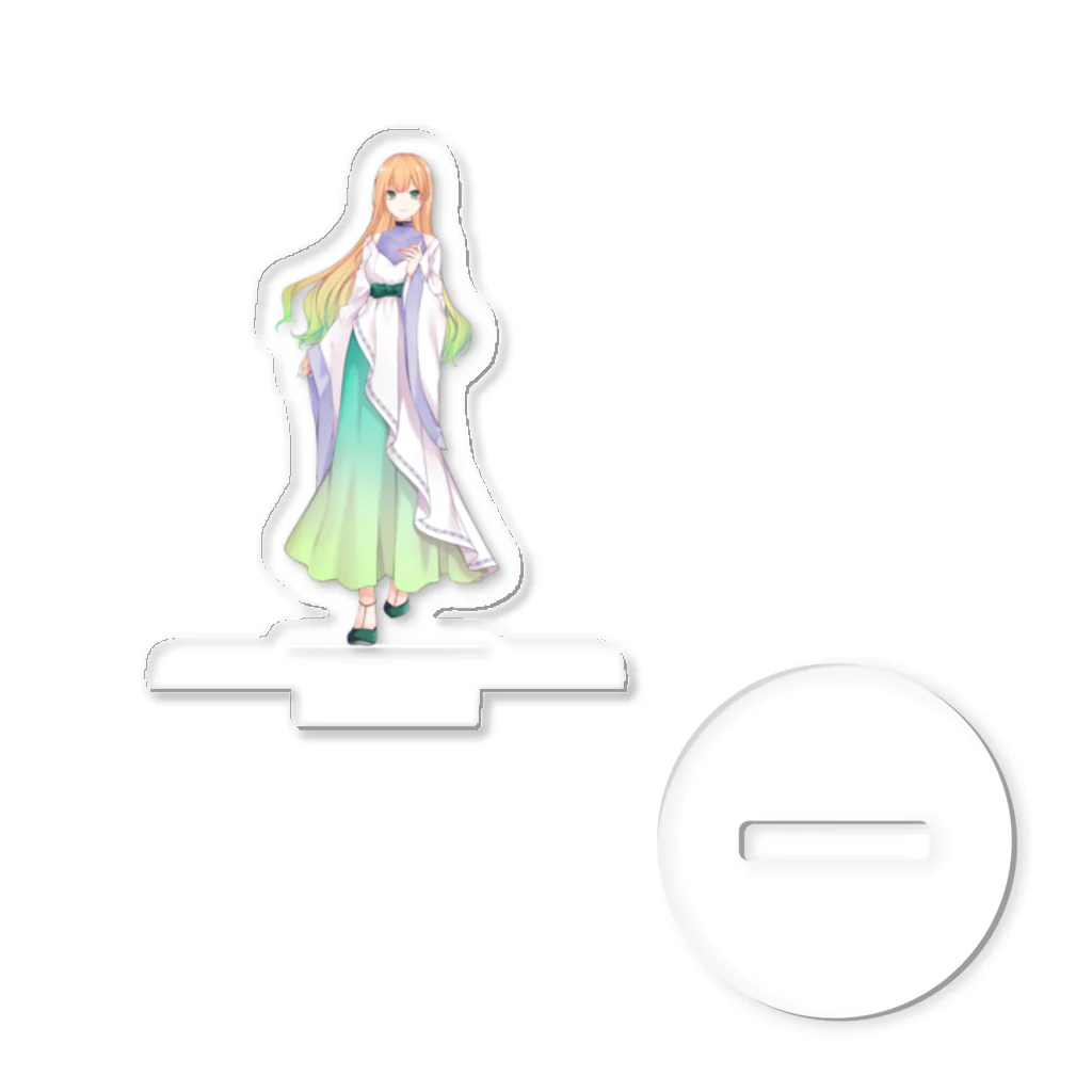 miura_makiのイリス アクスタ『イケニエセカイ 〜光の護衛騎士と滅びの神〜』より Acrylic Stand