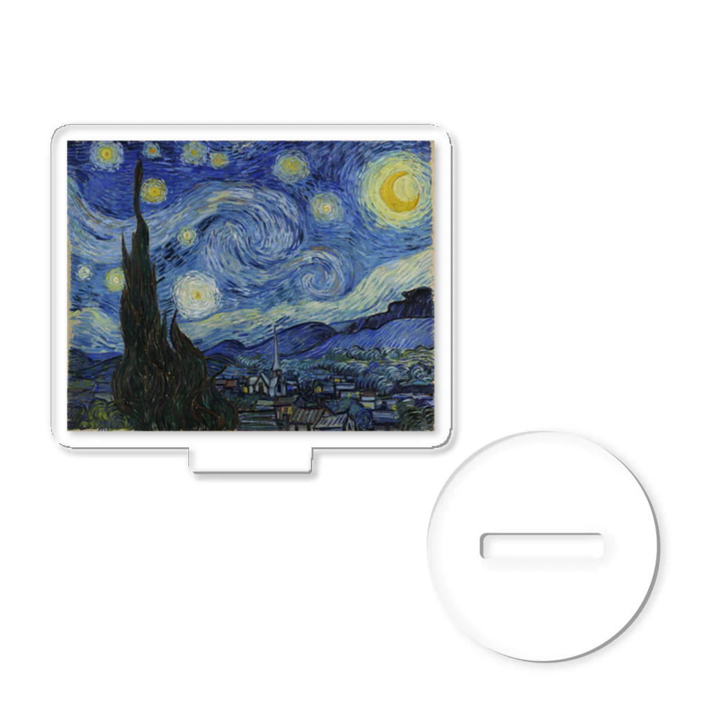 世界美術商店の星月夜 / The Starry Night アクリルスタンド
