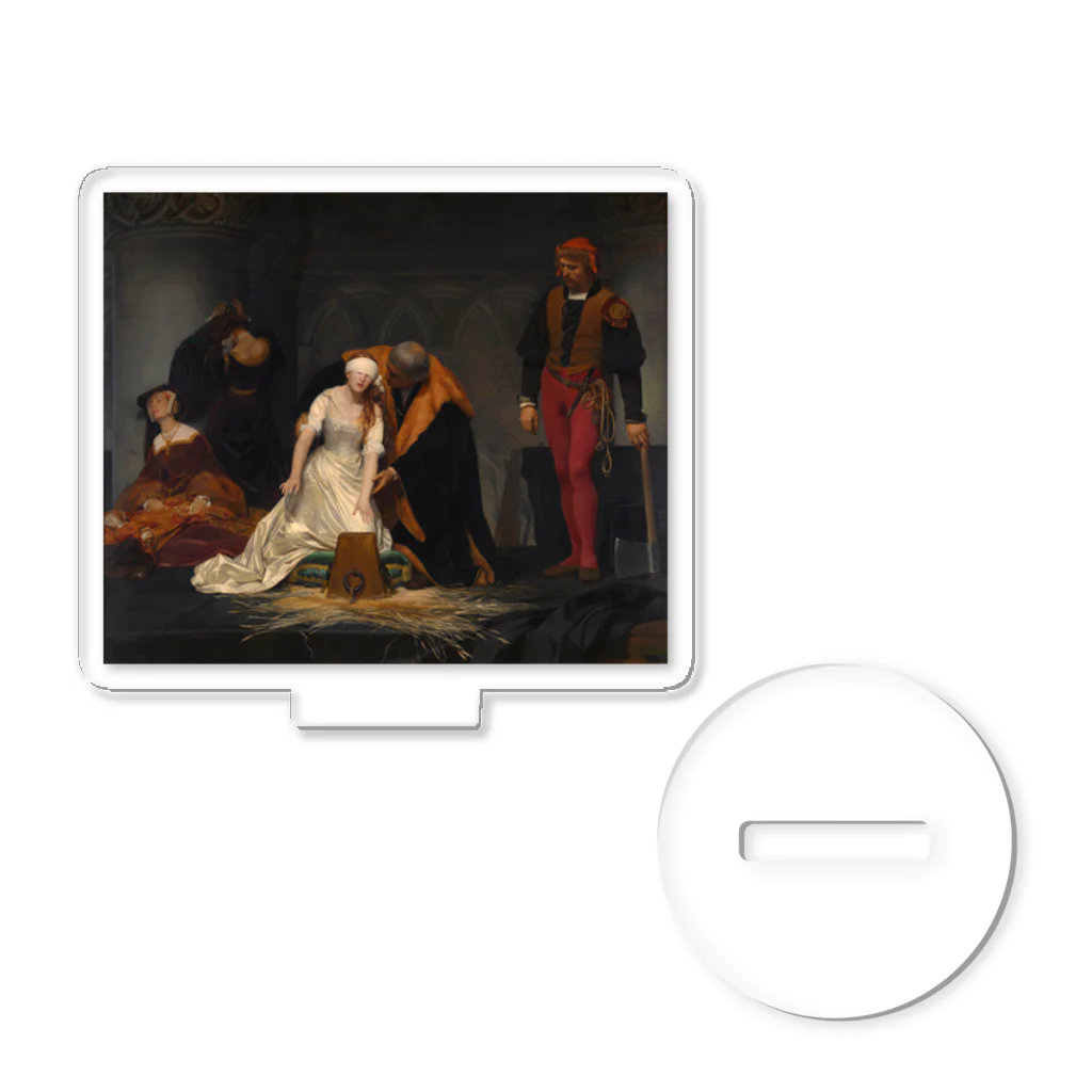 世界美術商店のレディ・ジェーン・グレイの処刑 / The Execution of Lady Jane Grey Acrylic Stand