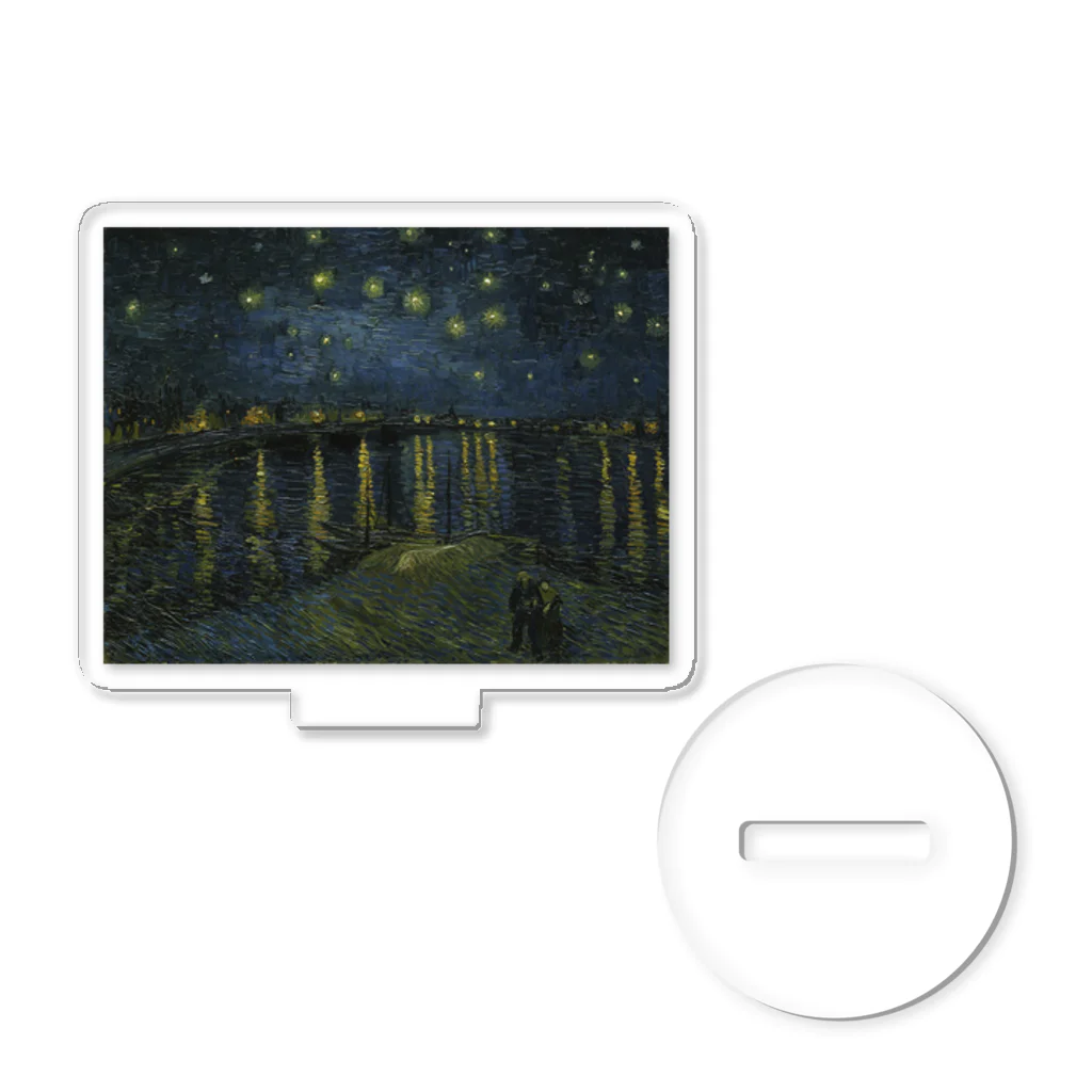 世界美術商店のローヌ川の星月夜 / Starry Night Acrylic Stand