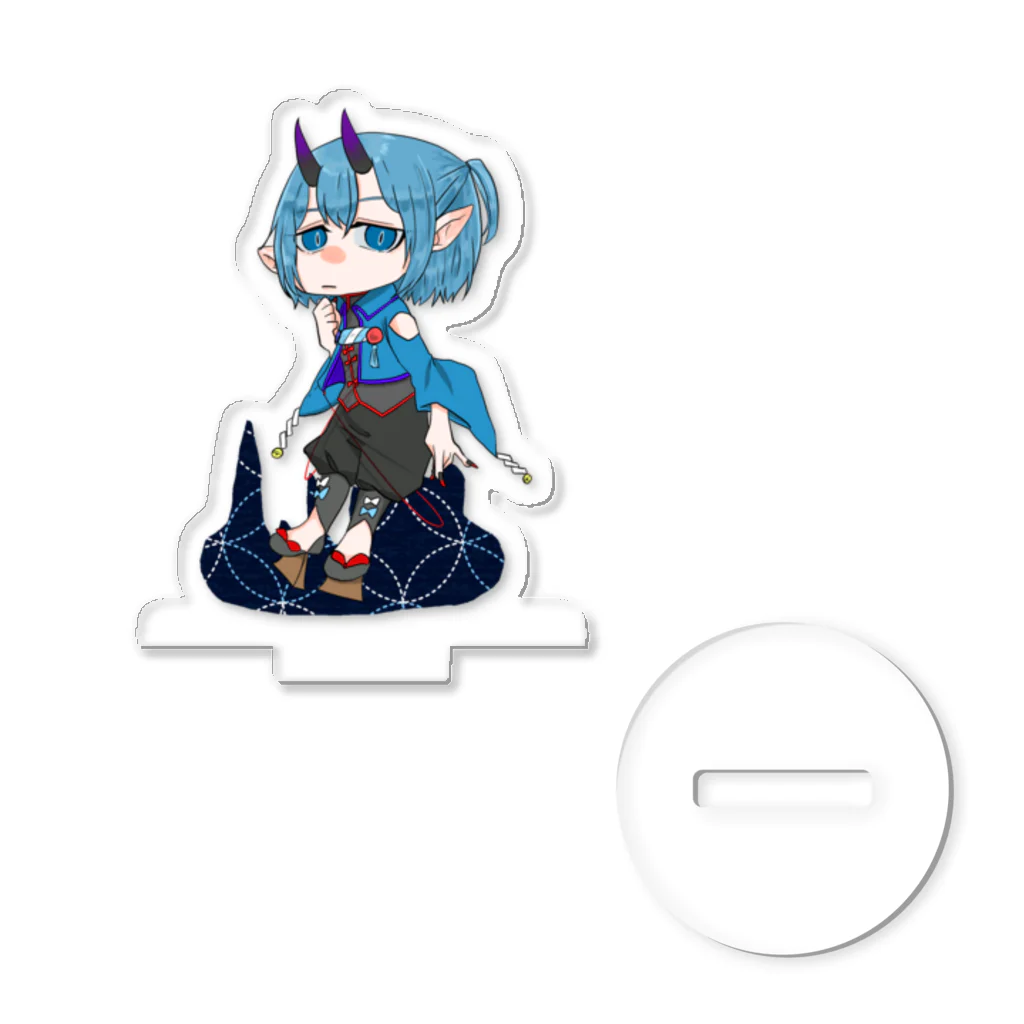 たまに覗きにきてねの和風悪魔くんアクスタ Acrylic Stand