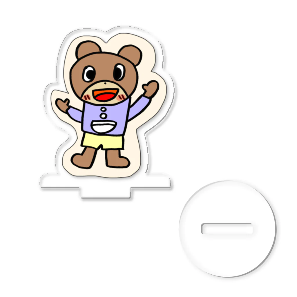 ゆうすけのはぴくまくん アクリルスタンド