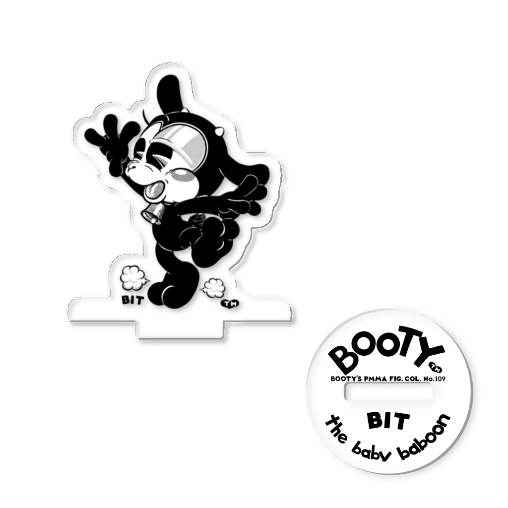 Booty’s BoothのBOOTY'S PMMA FIG.COL. No.109 BIT Acrylic Stand