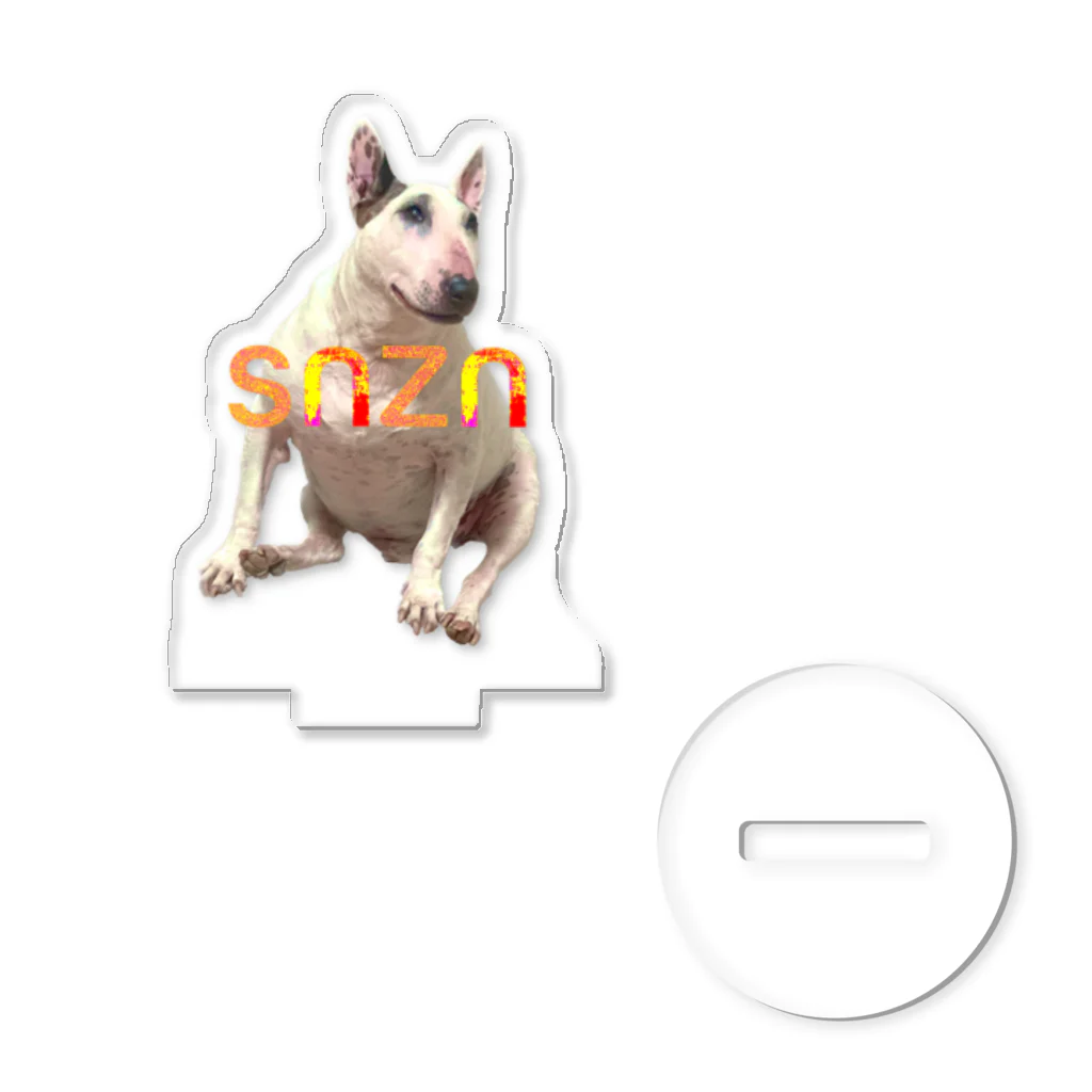 snznのsnzn_BullTerrier Acrylic Stand