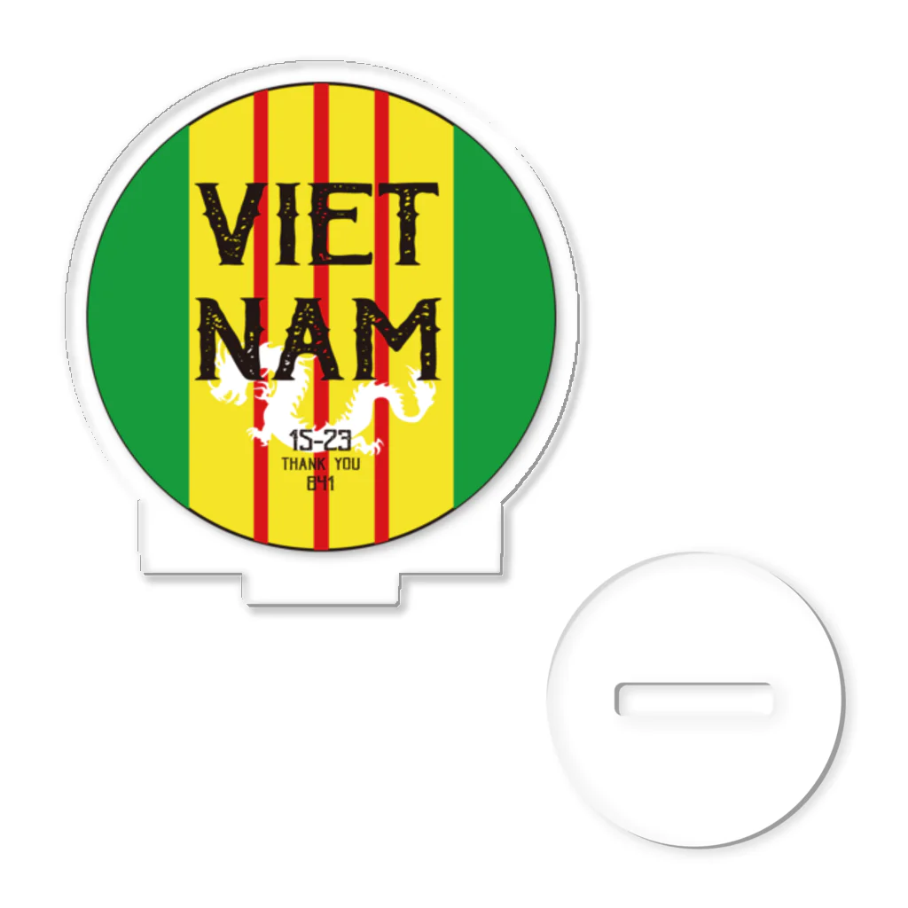 841のお店のVIETNAM NAM アクリルスタンド