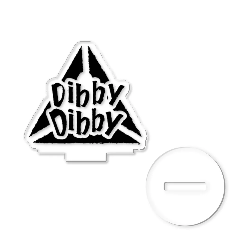 Dibby Dibby BrandのDibby Dibby LOGO アクリルスタンド