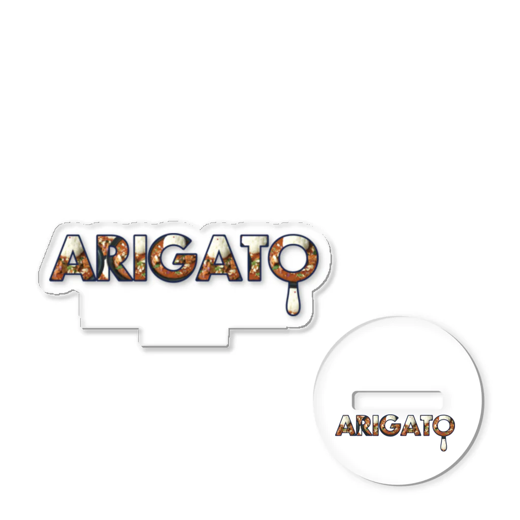etocatoのARIGATO Acrylic Stand