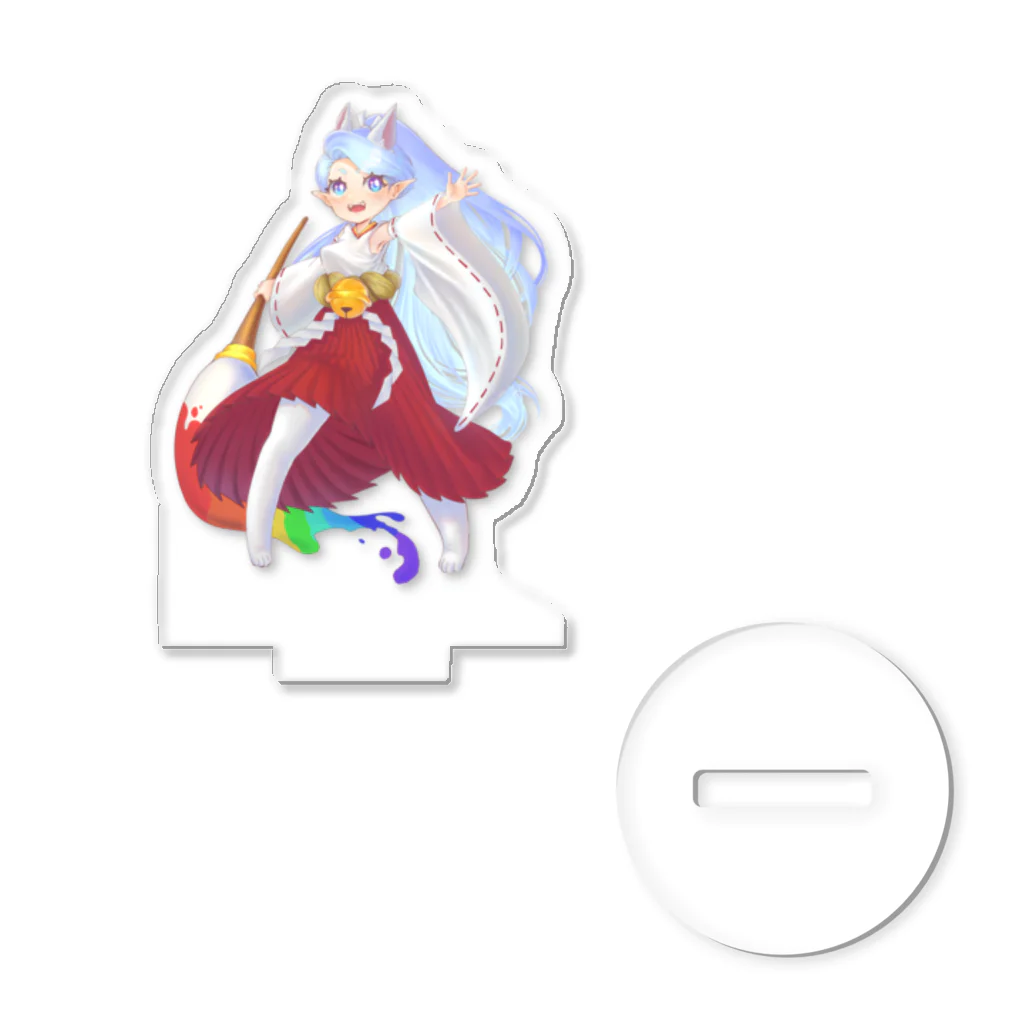 虹狐ちゃんのお店のにじげん尼崎公式キャラクター　天音虹狐　立ち絵Ver Acrylic Stand