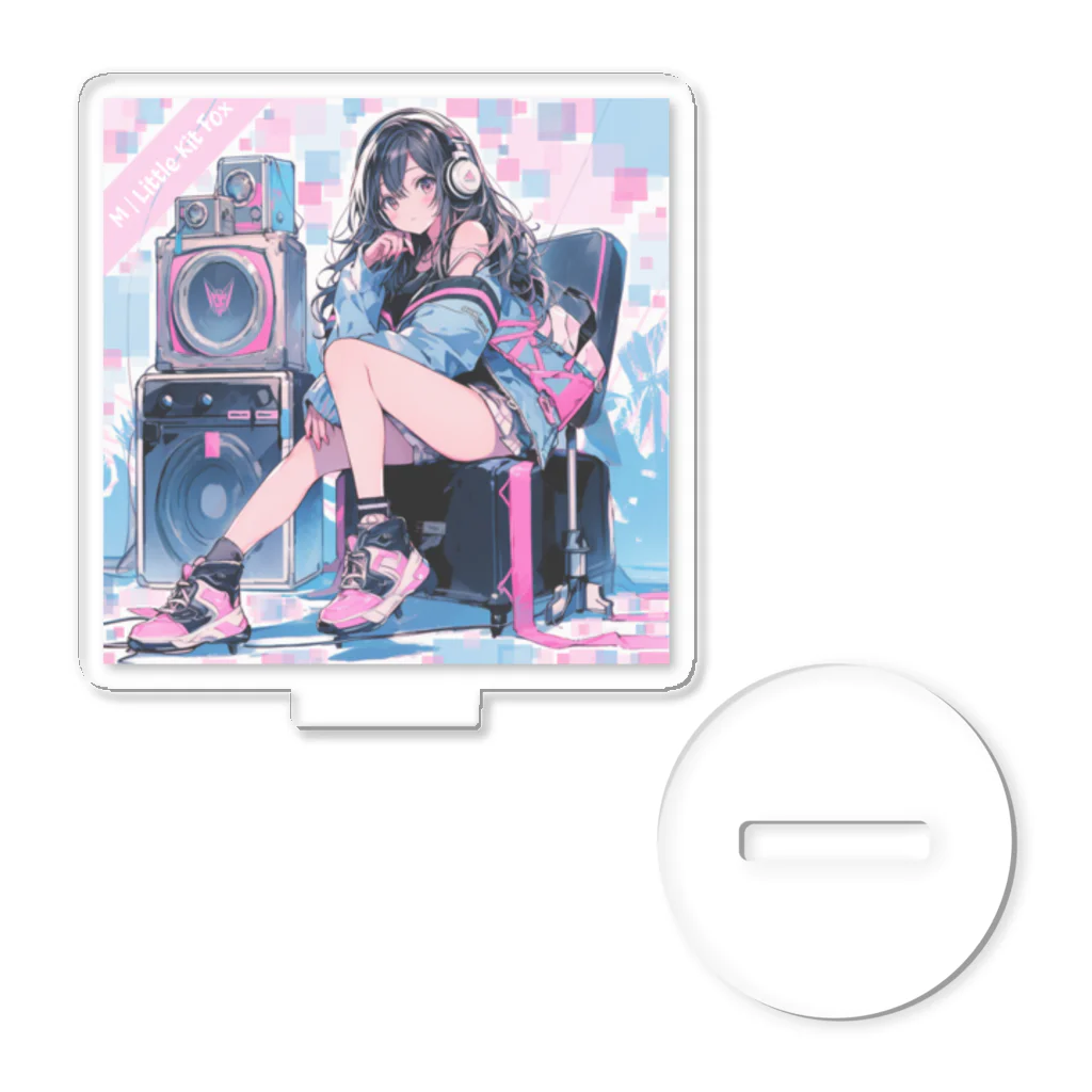 みゆみん@YouTuber ／M|Little Kit FoxのMusic makes me happy! アクスタ Acrylic Stand