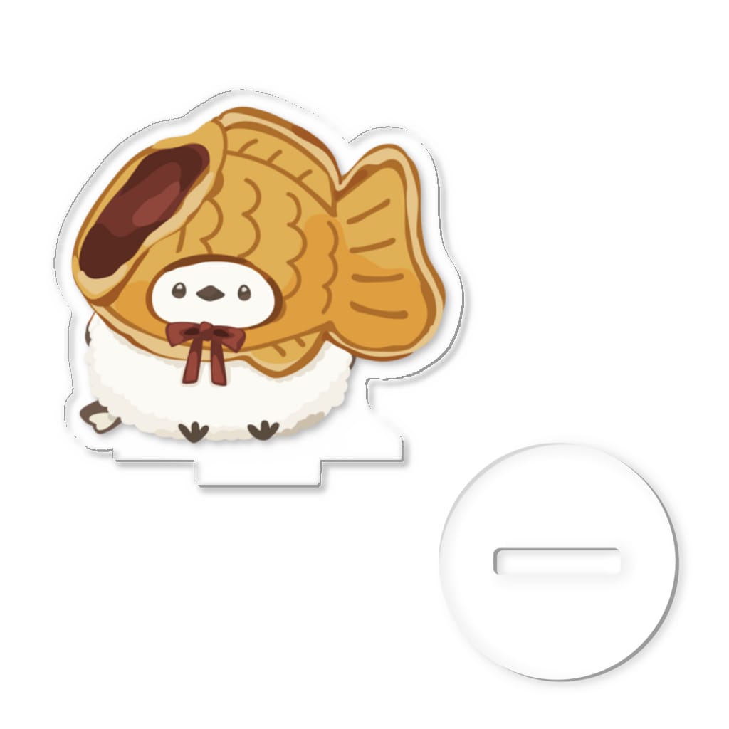 リズのたい焼きシマエナガ[一口] Acrylic Stand