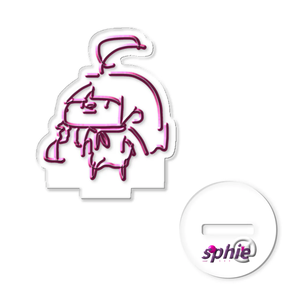 にさいじのきまぐれしょっぷのiron phi Acrylic Stand