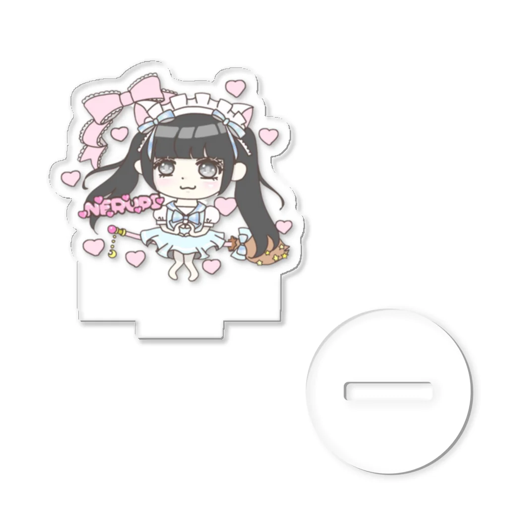 nerushopの𝑴𝒂𝒊𝒅 𝑵𝒆𝒓𝒖 Acrylic Stand