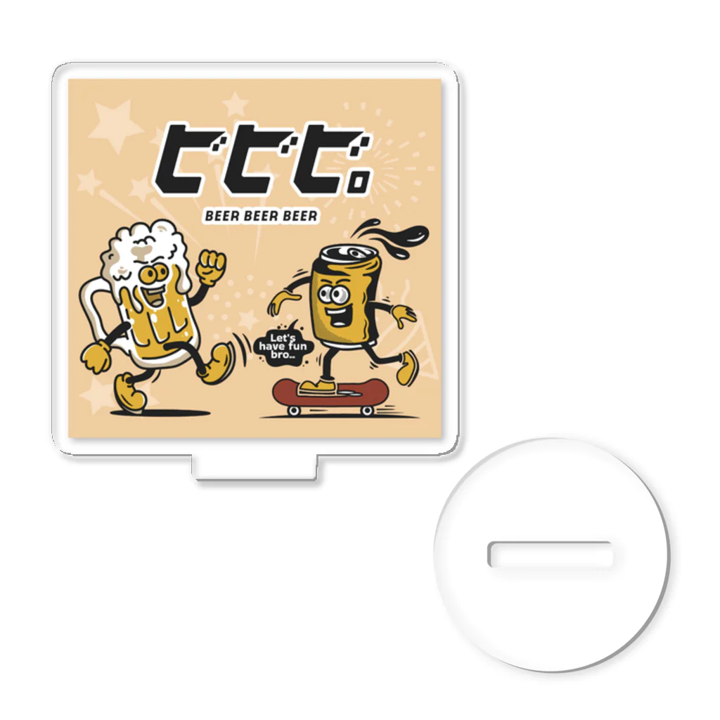 ISANA Brewing イサナブルーイングのビビビ。開店記念醸造！ Acrylic Stand