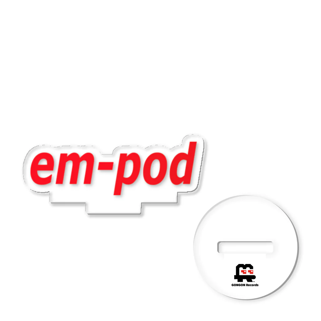 em-pod official Storeのem-podオリジナル　グッズ アクリルスタンド