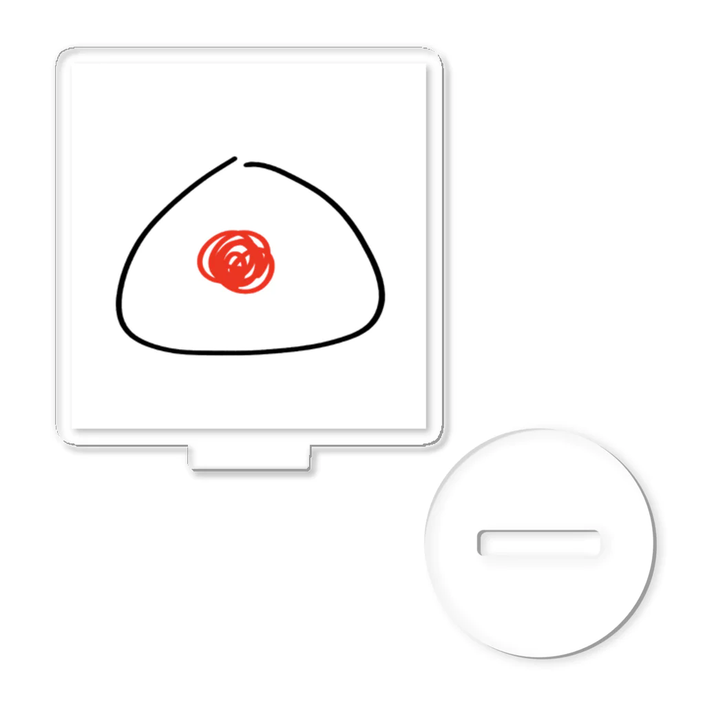 おにまる。のうめぼしおにぎり アクリルスタンド