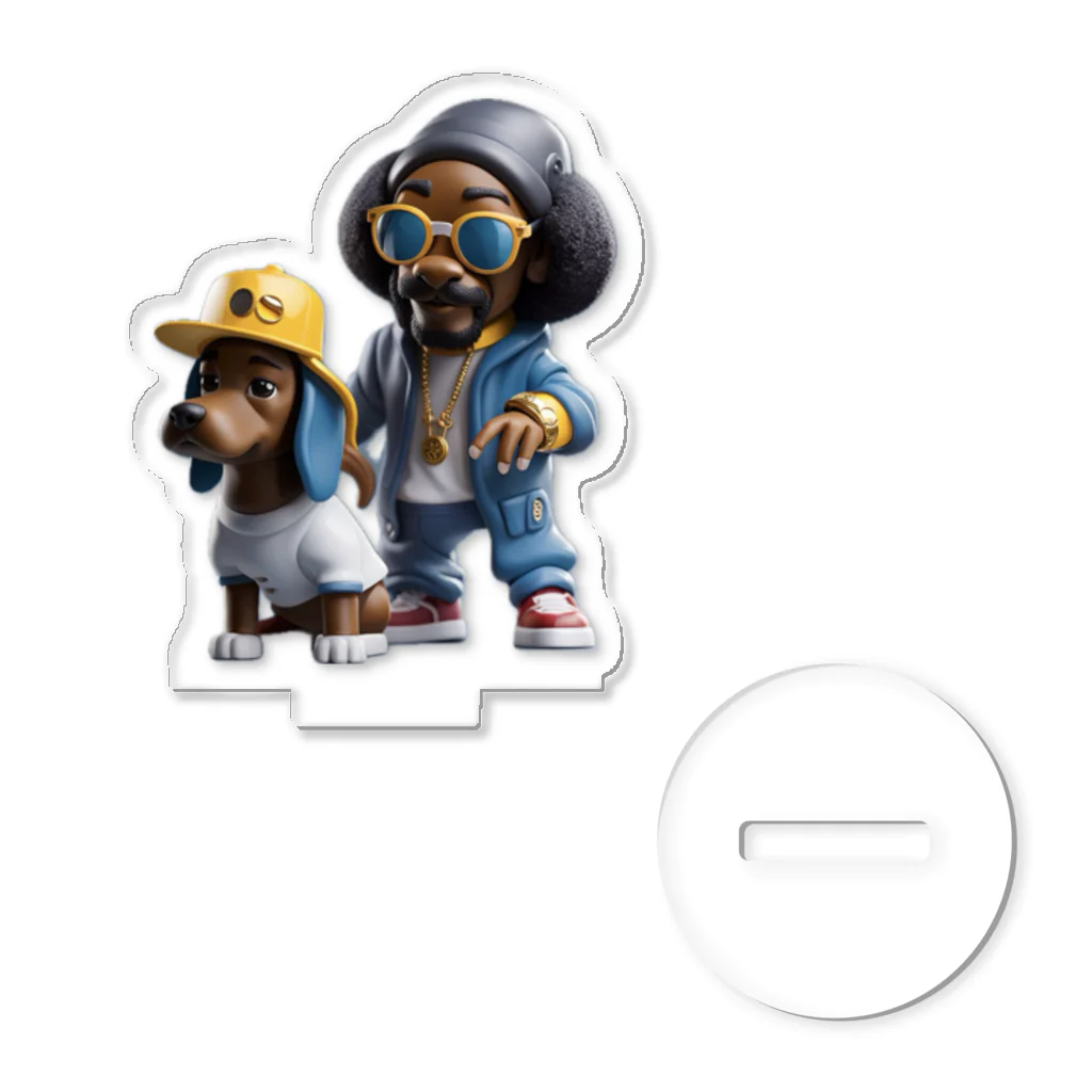 LALV DOPE NINJAのSnoop And dog アクリルスタンド