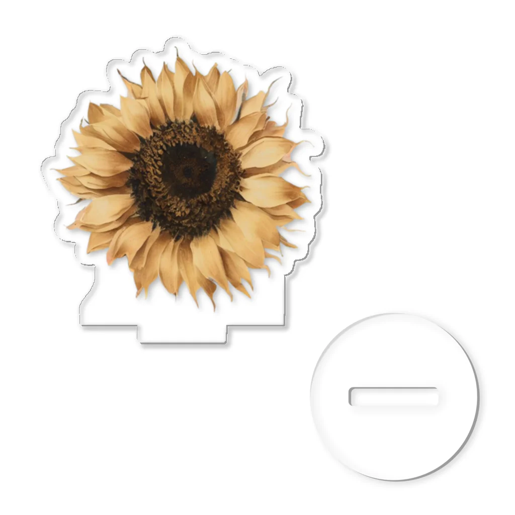 Atelier Petrichor Forestのヒマワリ Sunflower Acrylic Stand