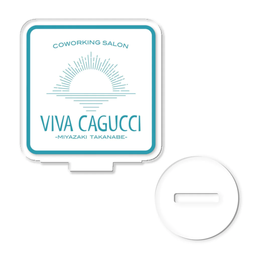 VIVA_CAGUCCIのVIVA CAGUCCI  ロゴ アクリルスタンド