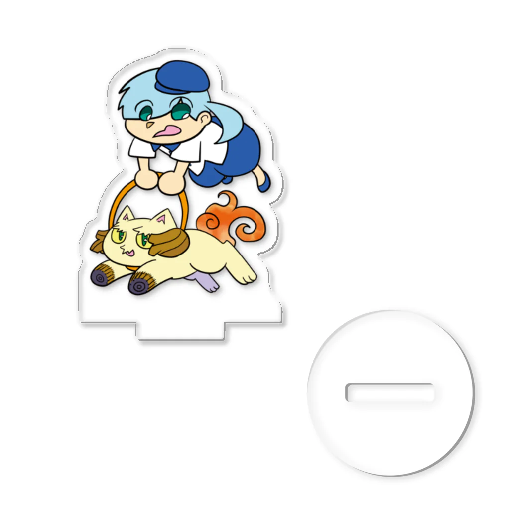 Animaru639のThe Land of Cats-002 Acrylic Stand