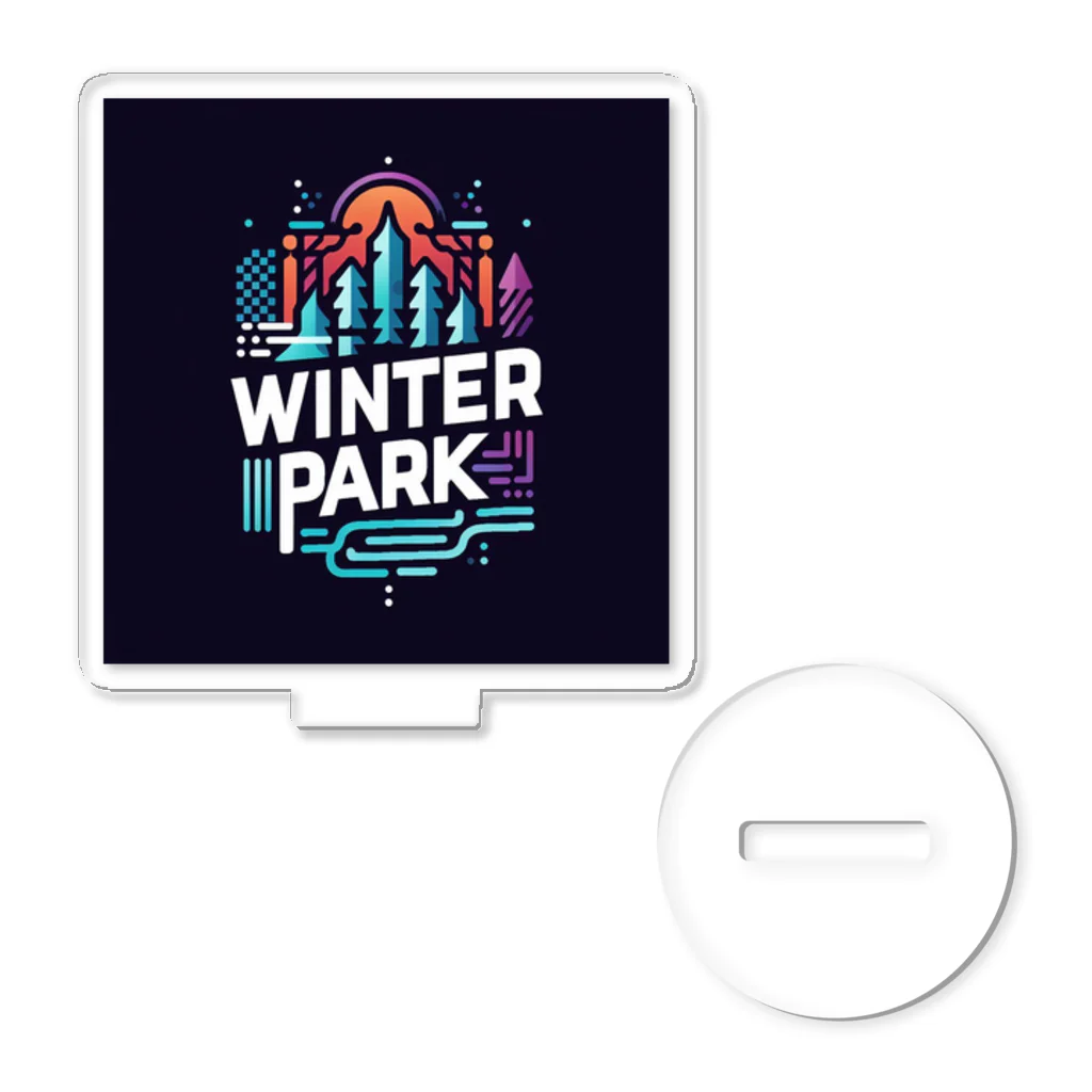 Lock-onの【WINTER PARK】VOL.01 Acrylic Stand