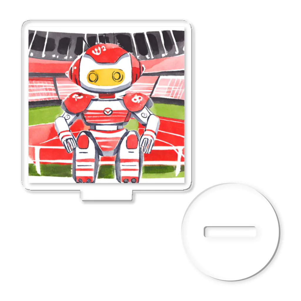 pepe55のサッカーロボ Acrylic Stand