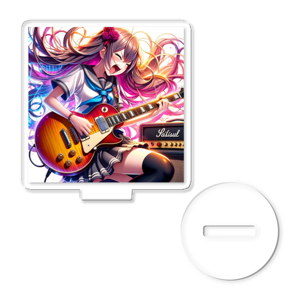 AI-Bignnerのギタリスト女子　アニメ アクリルスタンド