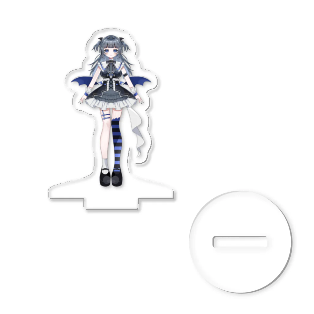 仄闇るる💙♠️@新人Vtuber ↝の仄闇るる立ち絵グッズ↝ Acrylic Stand