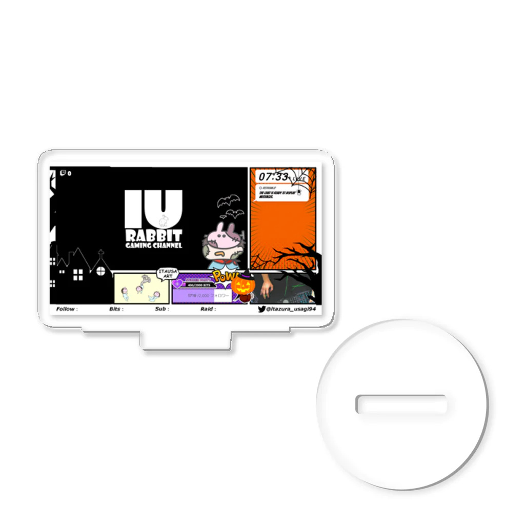 イタズラうさぎのイタうさ_Halloween アクリルスタンド