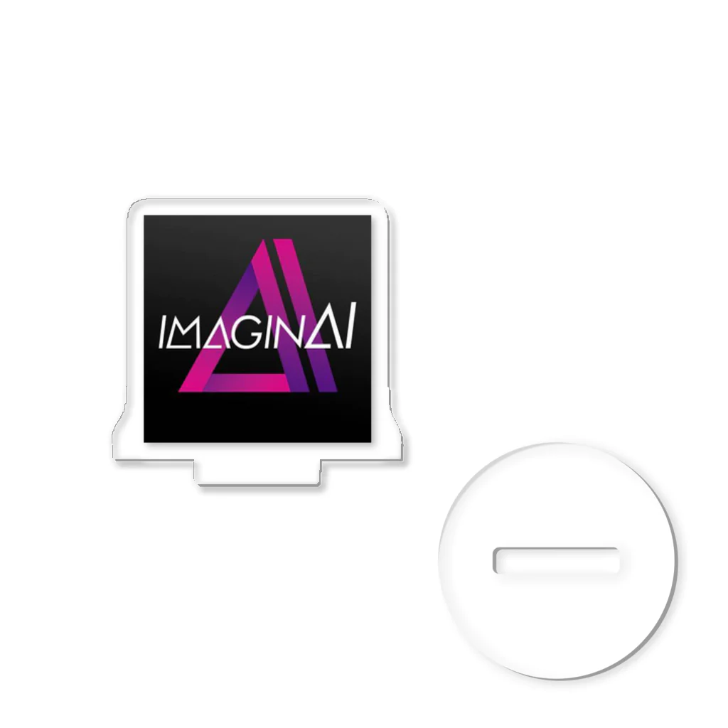 imaginAIのimaginAI　公式ロゴ アクリルスタンド