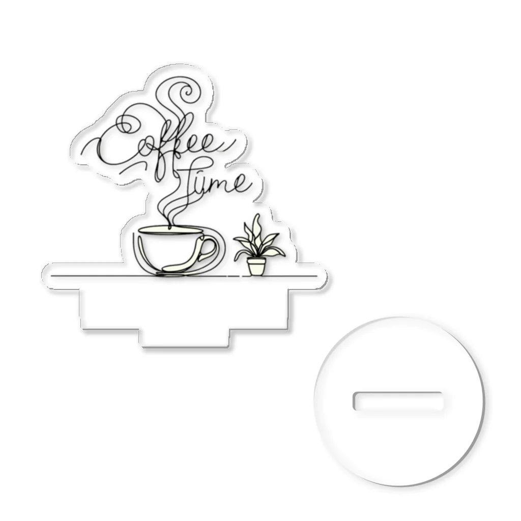 niko&PANDA shopのcoffeetime Acrylic Stand