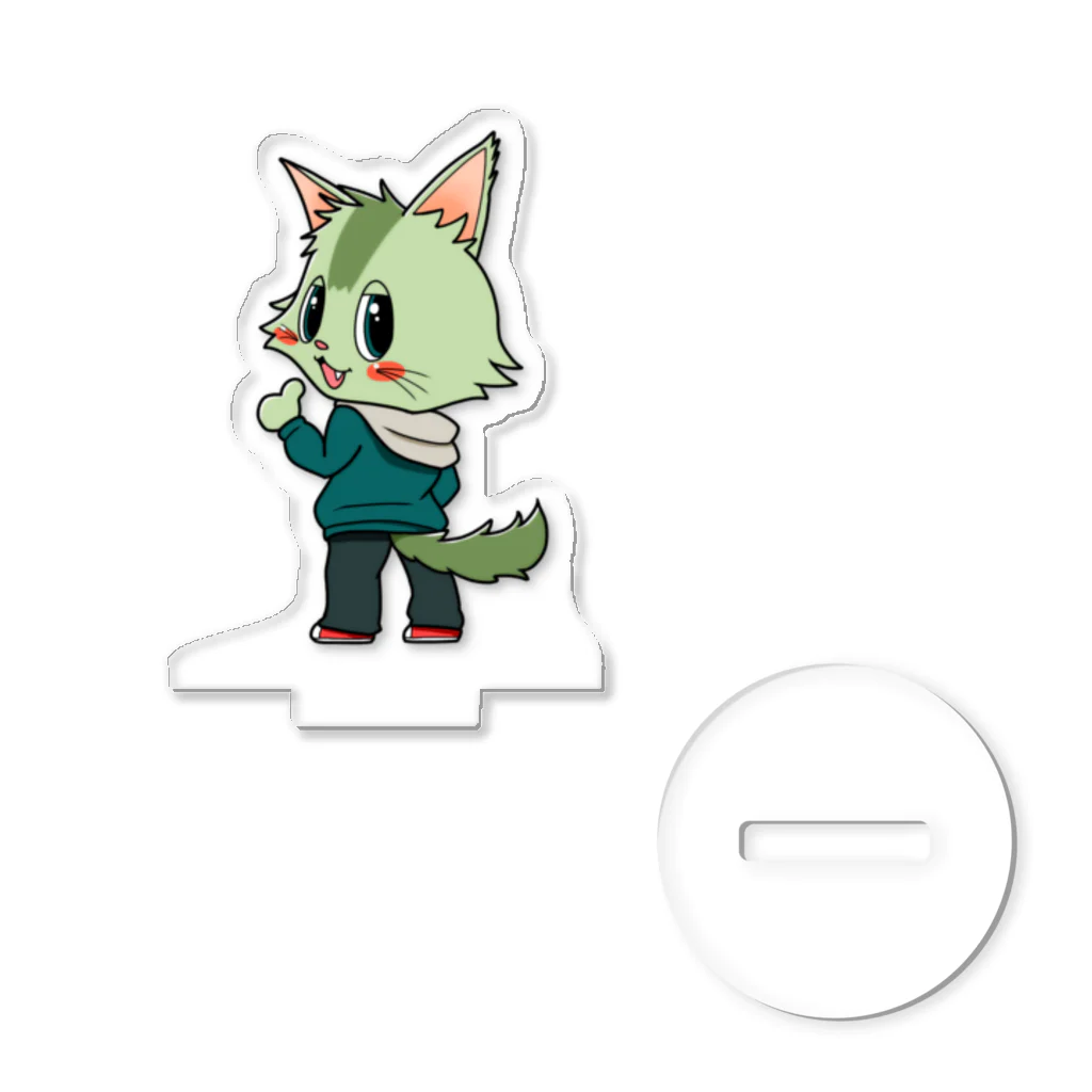 Tattiy2030dx(タッティー)のキャッティーくん Acrylic Stand