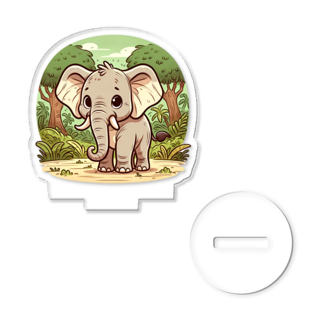 SAI.AI【ビンテージアニマル】のelephant【ビンテージアニマル】 アクリルスタンド