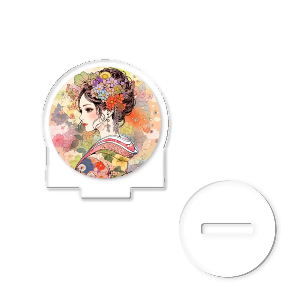 wakako.ai_artの日本美人画② Acrylic Stand