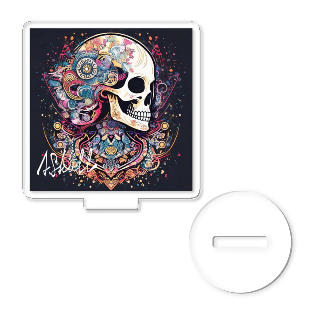 A.SkullのSkull_003 Acrylic Stand